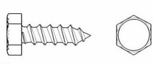 Bild - Blechschraube Sechskantkopf